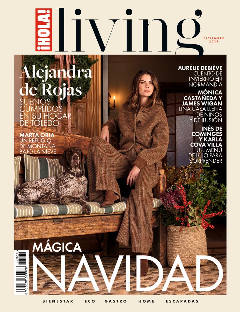 Alejandra de Rojas en la portada de Living