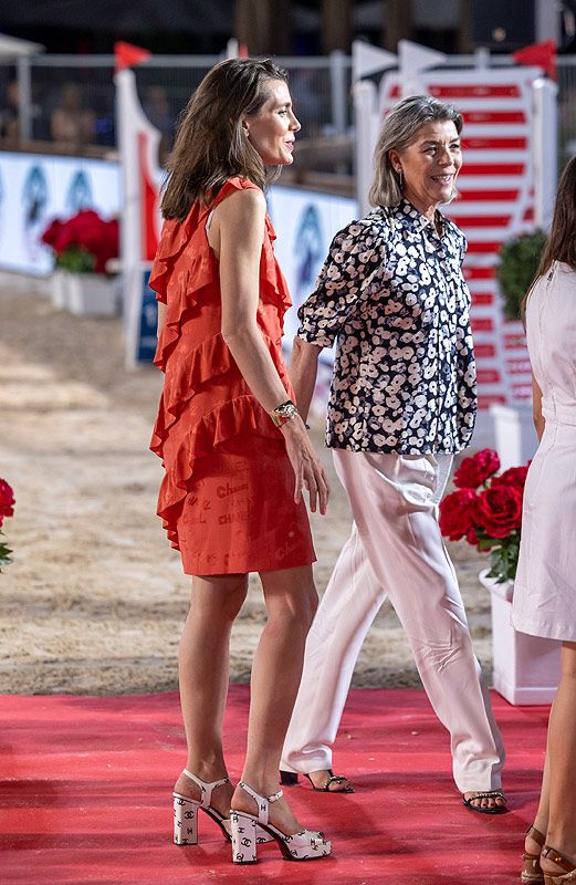 Carolina y Carlota de Mónaco