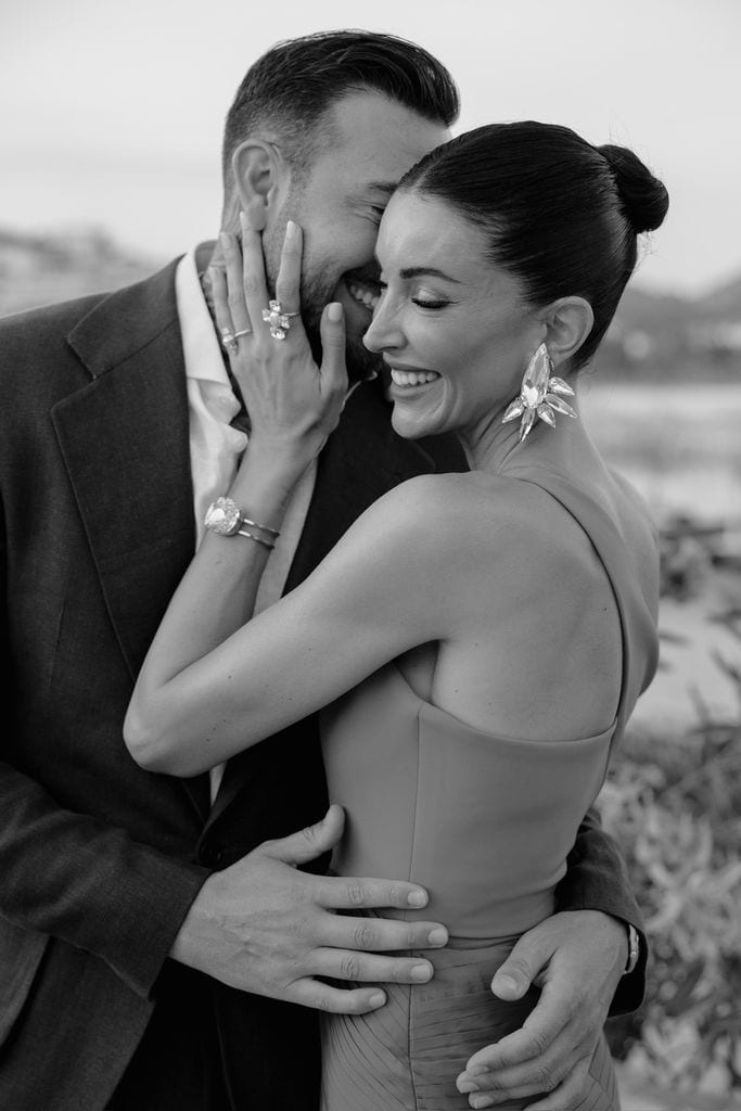 Las espectaculares imágenes de la boda de Noelia López y Roberto Jiménez en Grecia