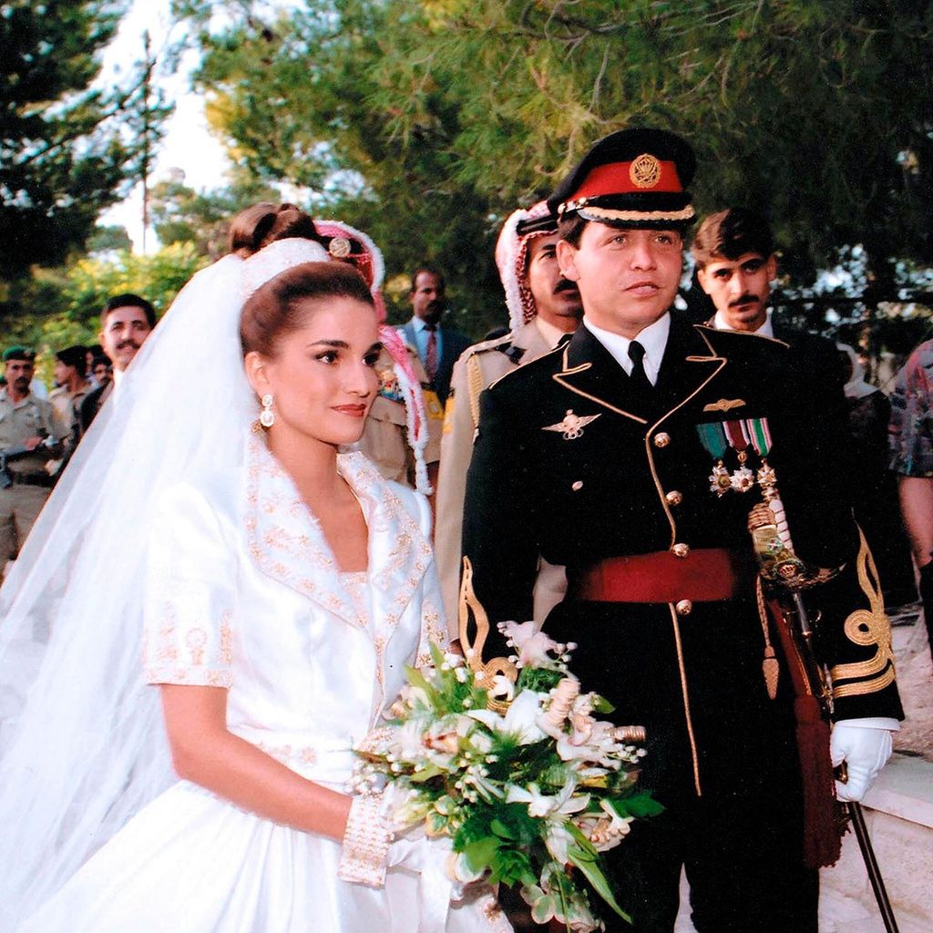 BODA RANIA DE JORDANIA