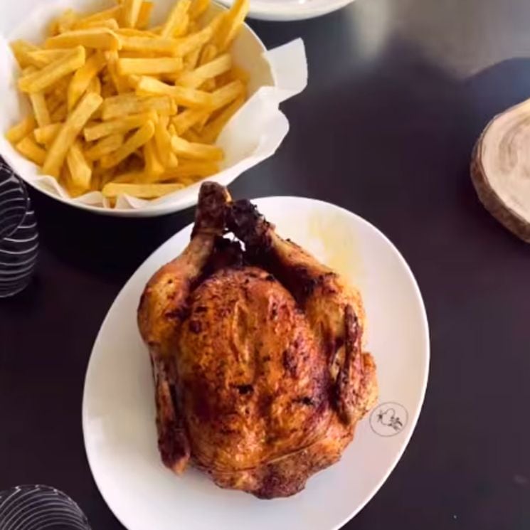 Pollo asado.