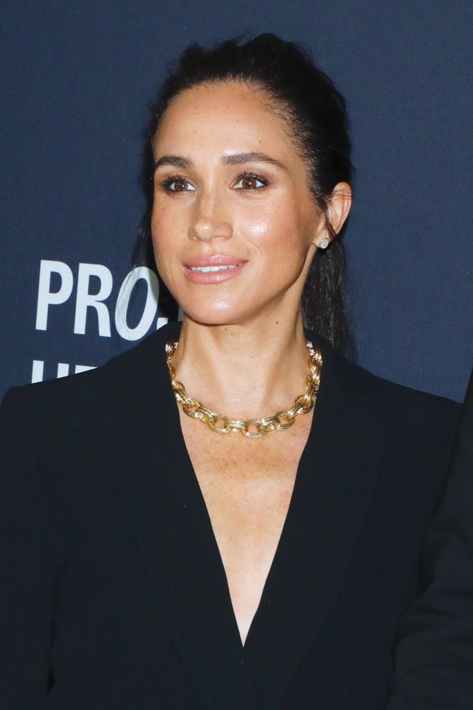 El príncipe Harry y Meghan Markle son premiados por su labor humanitaria en la World Mental Health Day Gala, organizada por Project Healthy Minds, en Tribeca, Nueva York, el 9 de octubre de 2025
