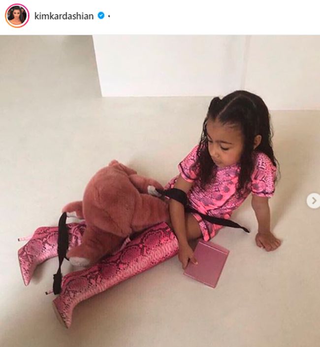 Hija de Kim Kardashian 