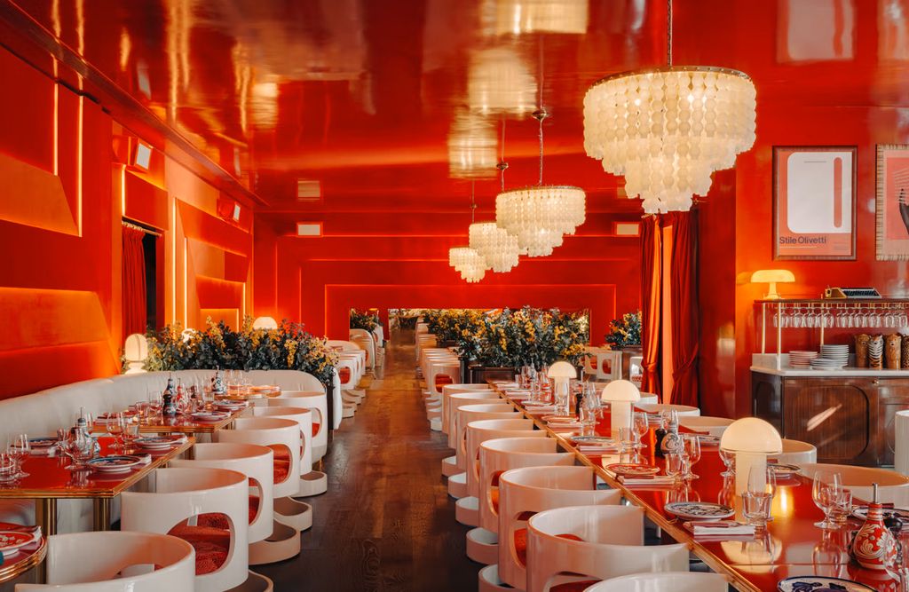 Comedor del restaurante Circolo popolare