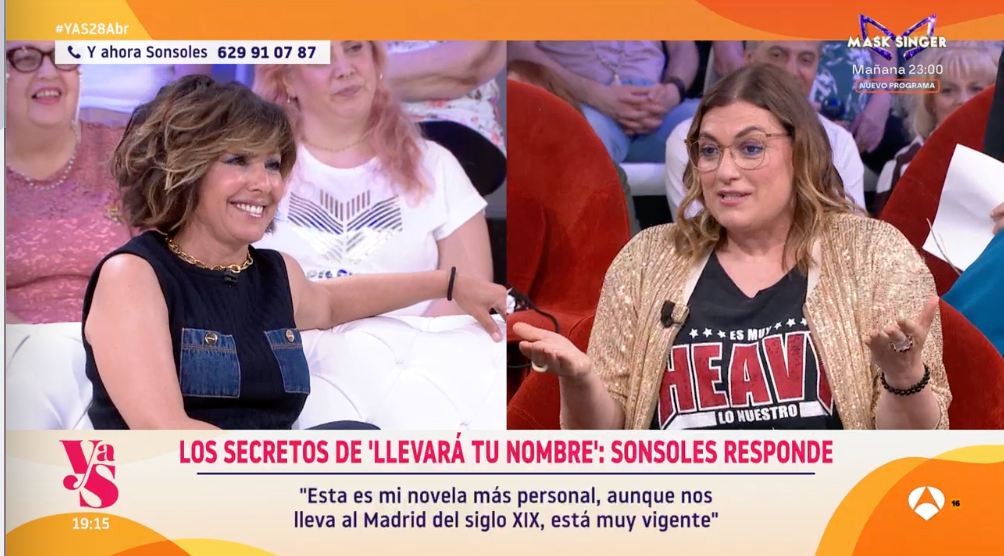 Sonsoles, la entrevistada de su propio programa