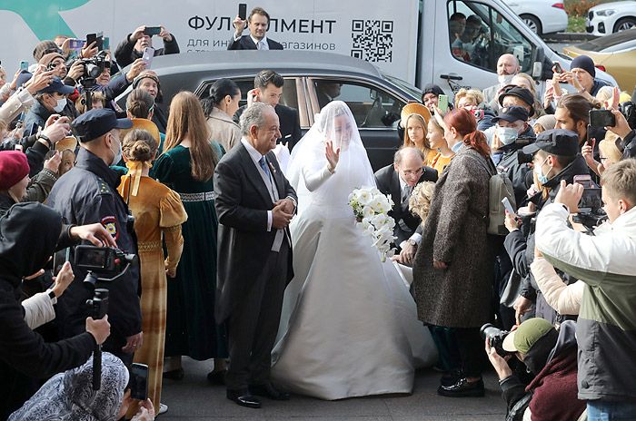 Boda real de Jorge Romanov y Rebecca Bettarini