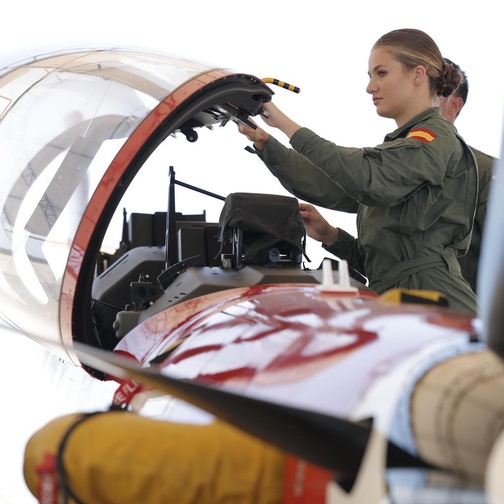 . La Academia General del Aire de San Javier es el tercero y último centro de formación de las Fuerzas Armadas por el que pasará Leonor.