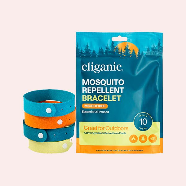 Cliganic Pulseras de Microfibra Repelente de Mosquitos