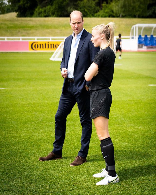 Charlotte de Cambridge quiere 'fichar' por la Selección femenina de fútbol de Inglaterra