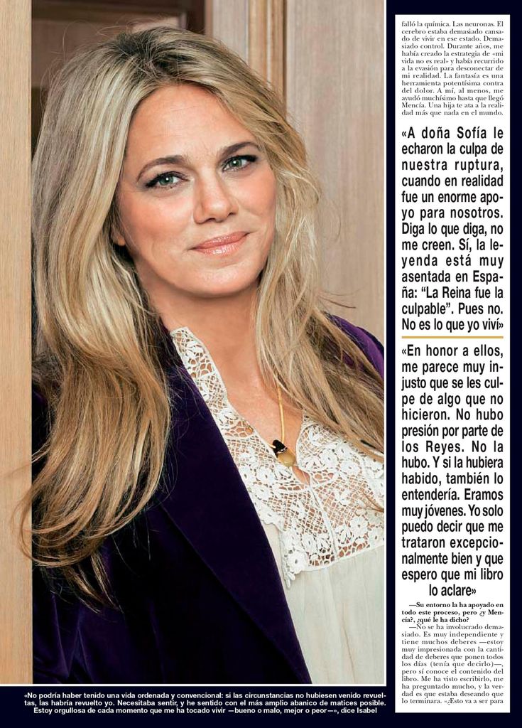 Isabel Sartorius biografía HOLA PLUS