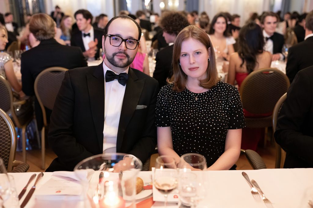 Boris de Bulgaria y Dorothee-Anastasija de Arenberg se sentaron juntos en la cena de la Orden de Malta
