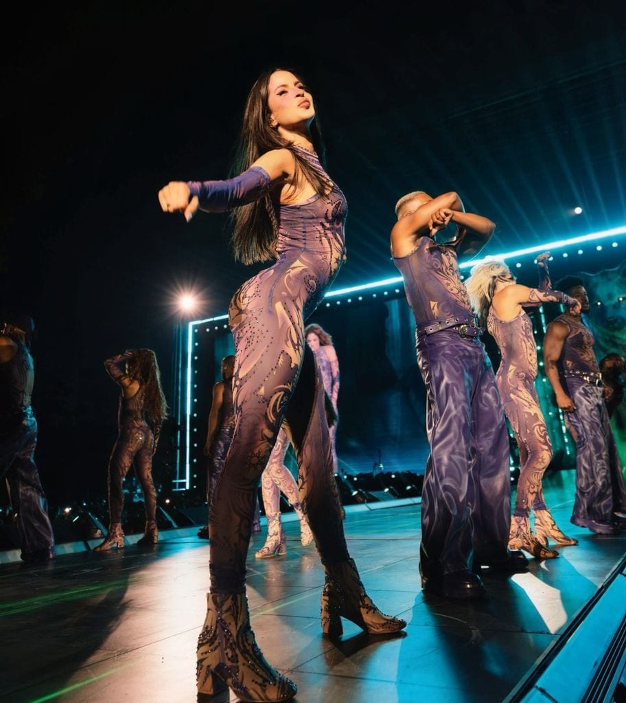 Natalia Palomares, bailarina de Shakira