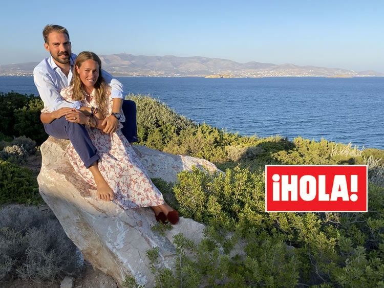 Felipe de Grecia y Nina Flohr
