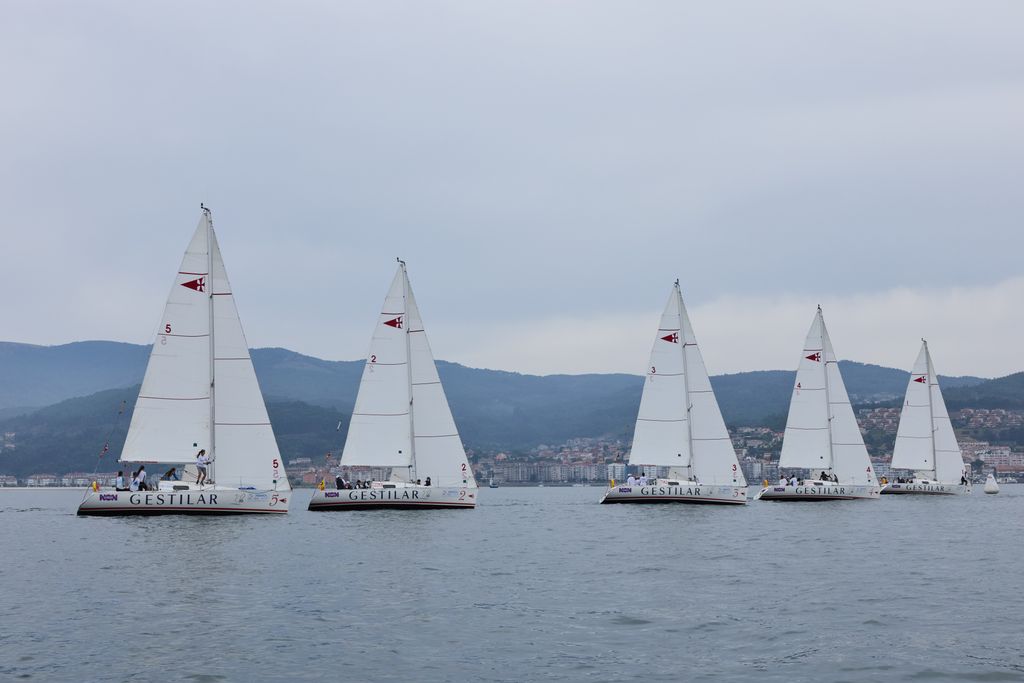 Una imagen de la flota de la 41º edición del Trofeo Príncipe de Asturias