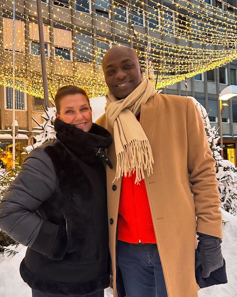 Durek Verrett y Marta Luisa de Noruega