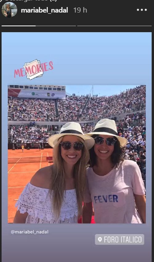 Maribel Nadal se enfrenta en la cancha de tenis a… ¡Leiva! 