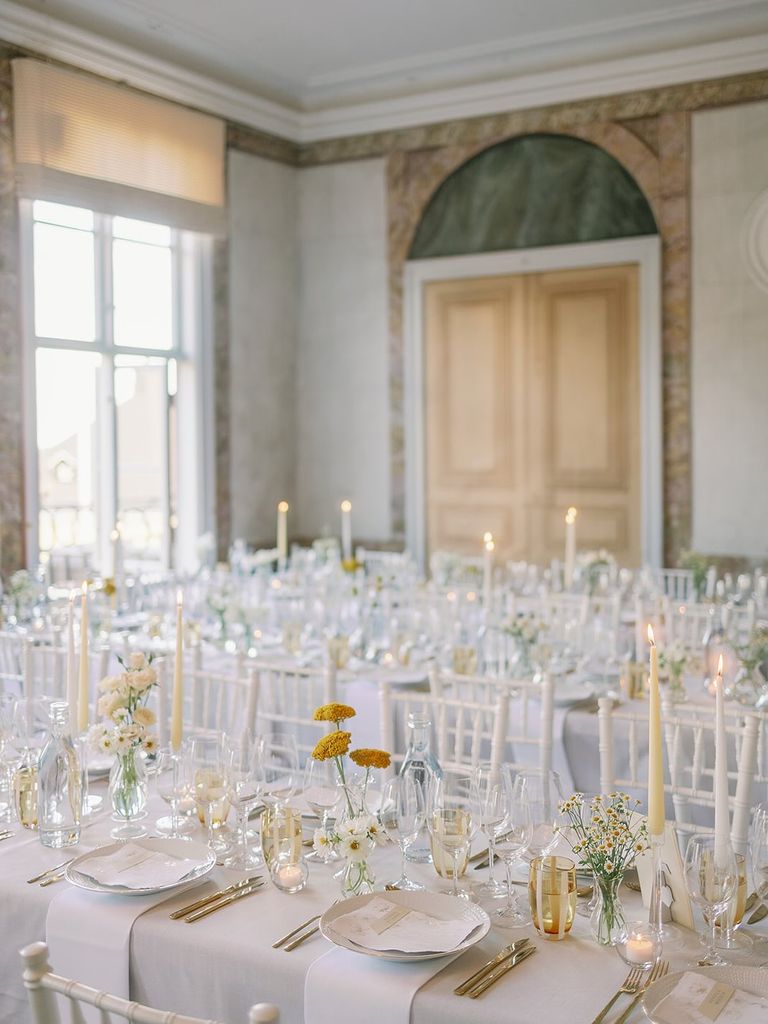 Decoración de bodas internacionales nórdica