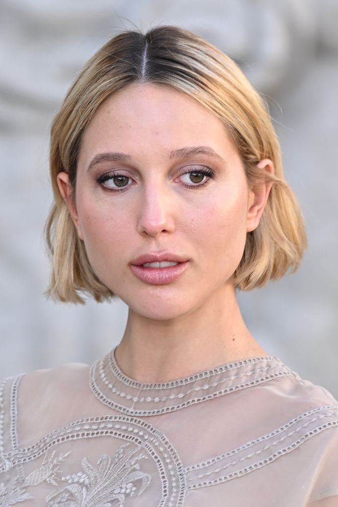 Maria Olympia of Greece en el desfile de Elie Saab en París