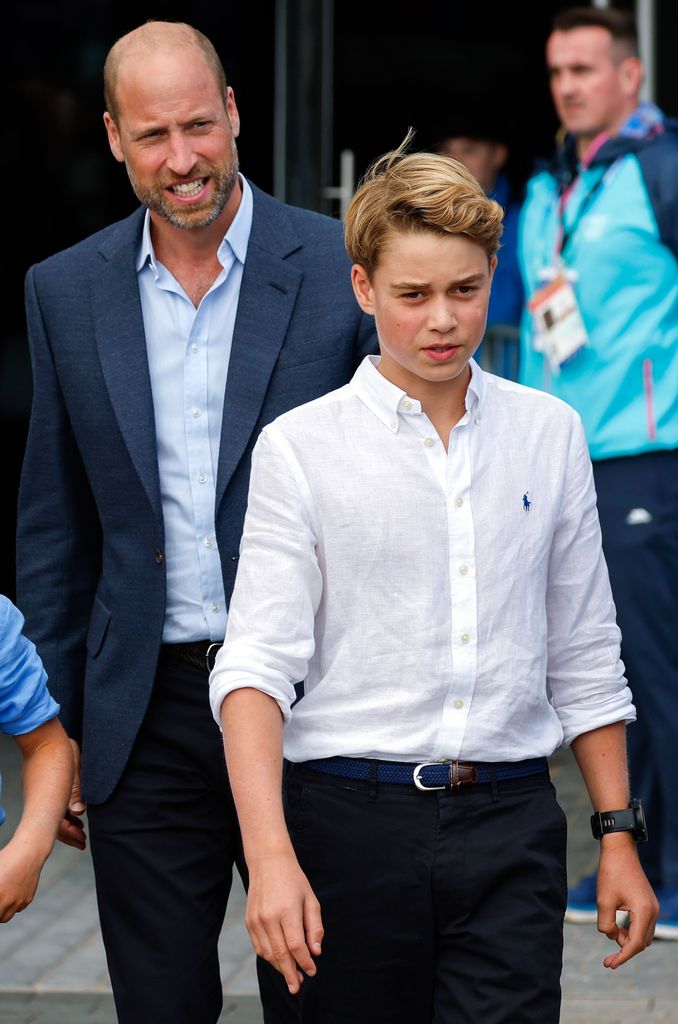 El príncipe George seguirá los pasos de su padre, el príncipe William, estudiando en Eton.