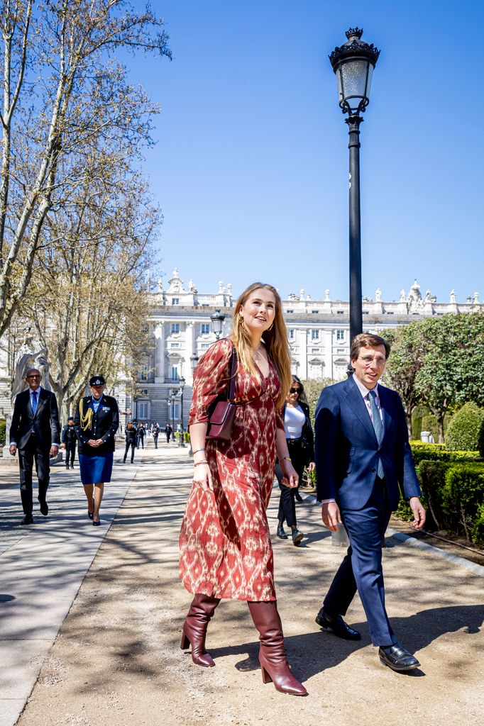 Amalia de Holanda y José Luis Martínez-Almeida