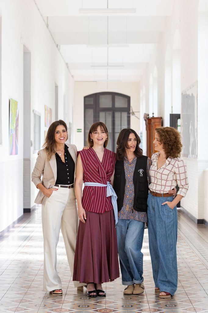 La complicidad entre las cuatro actrices es evidente