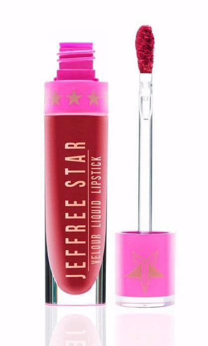 labial rojo de jeffree star