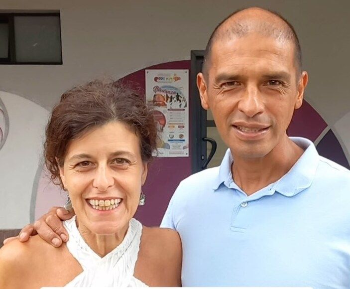 La pareja dirige dos escuelas de baile en el País Vasco