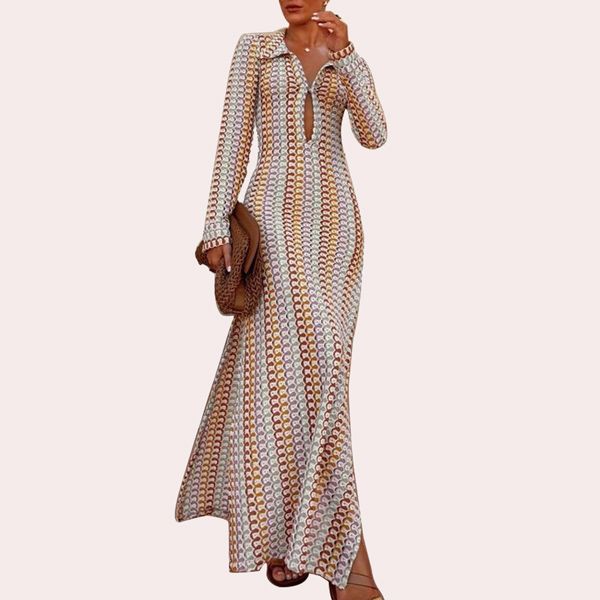 Siribelle Vestido Playa Mujer Vestidos Tejidos Crochet