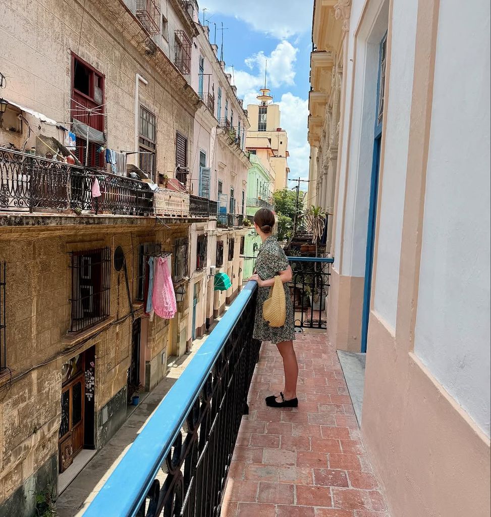 Alejandra de Hannover en Cuba 