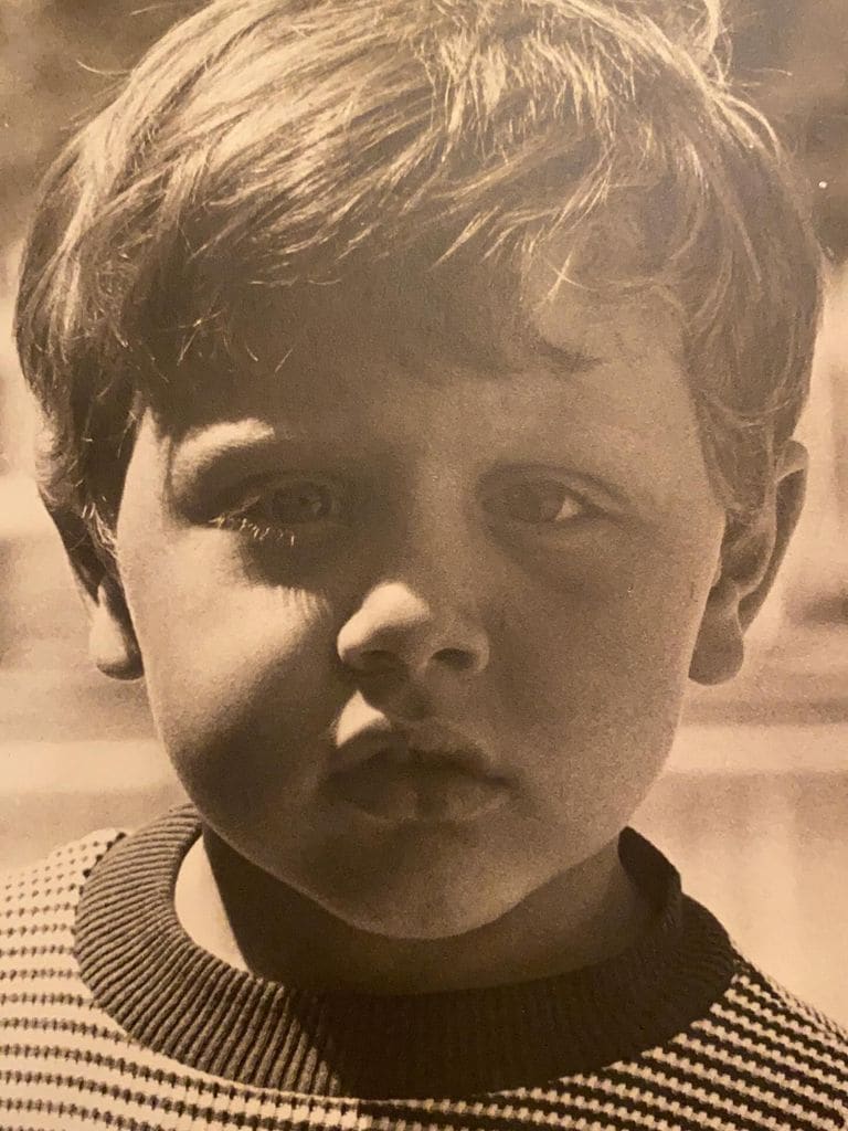 Sharon Fonseca compartió una nostálgica foto de la infancia de Gianluca.