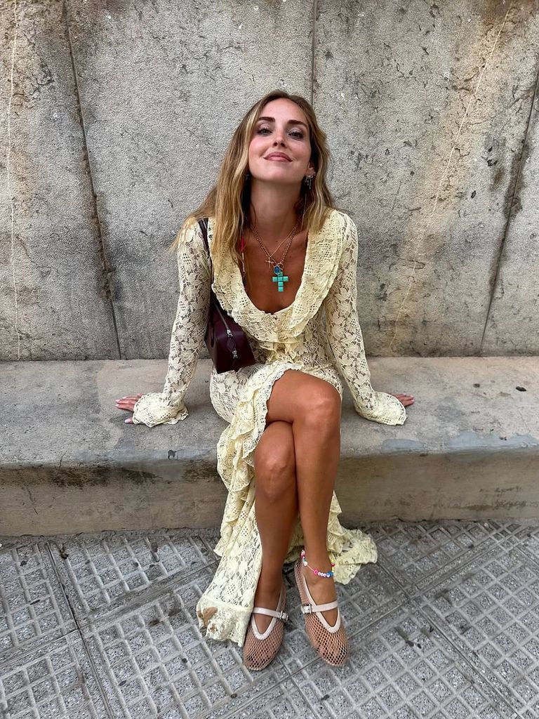 Los espectaculares posados de Chiara Ferragni en Ibiza, su paraíso terrenal