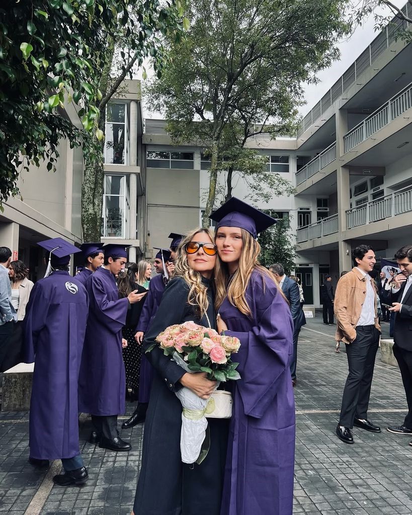 En junio pasado, Antonia Mayer se graduó del bachillerato.