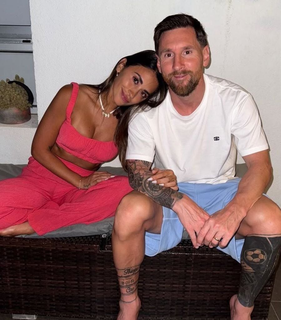 Antonela Roccuzzo compartió imágenes junto a su esposo por su cumpleaños 