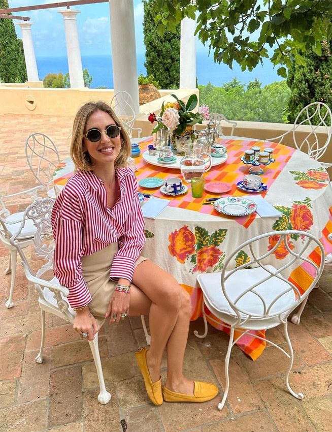 Los básicos de Zara y Mango que Chiara Ferragni ha llevado en su maleta a Capri
