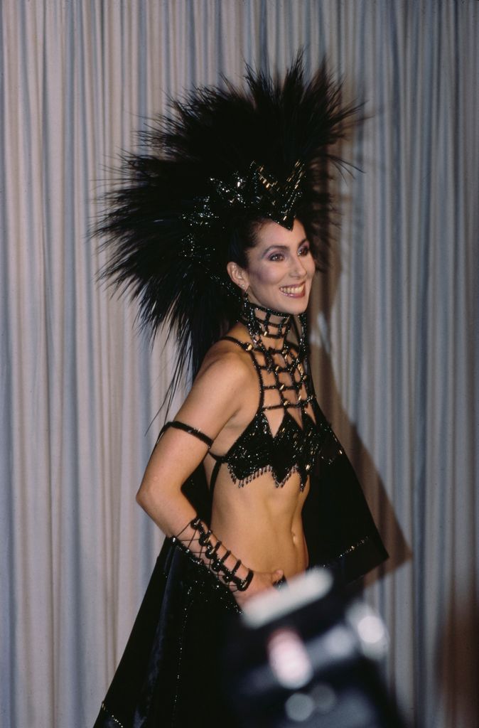 Cher 1986.  (Photo by Vinnie Zuffante/Getty Images)
