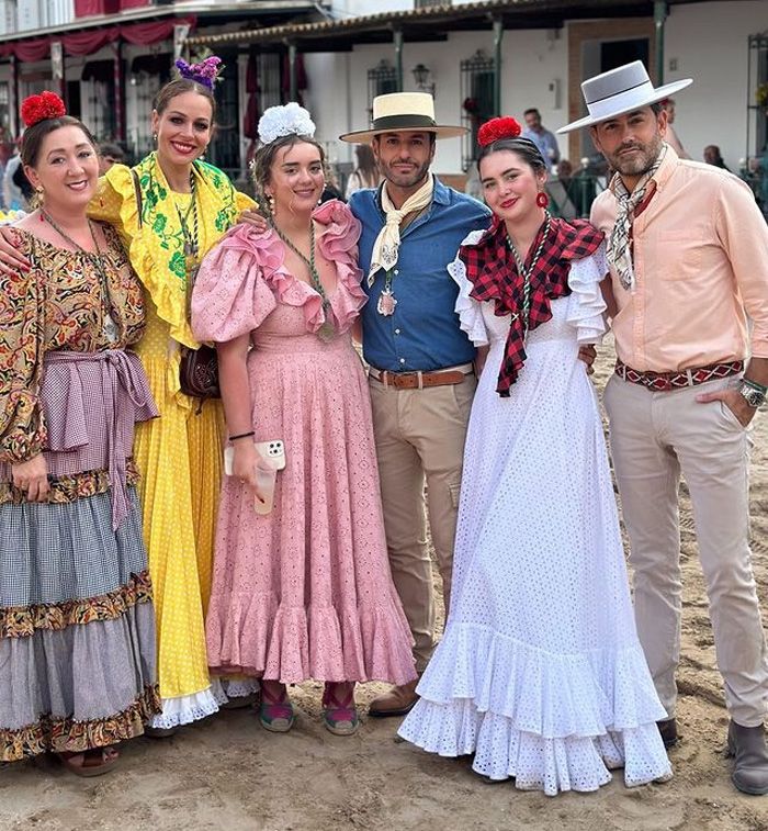Eva González en el Rocío