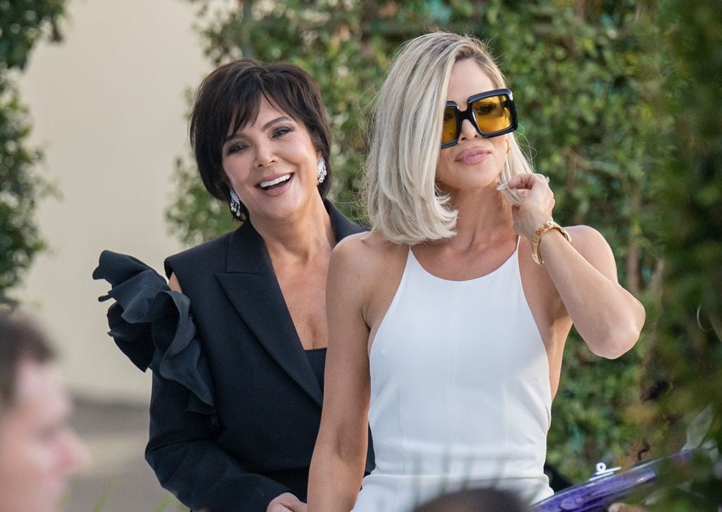 Kris Jenner y su hija Khloé Kardashian