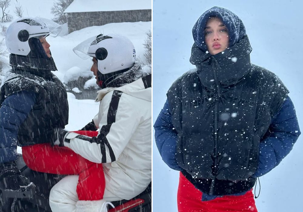 María y Jason Fernández, de escapada familiar en Baqueira Beret