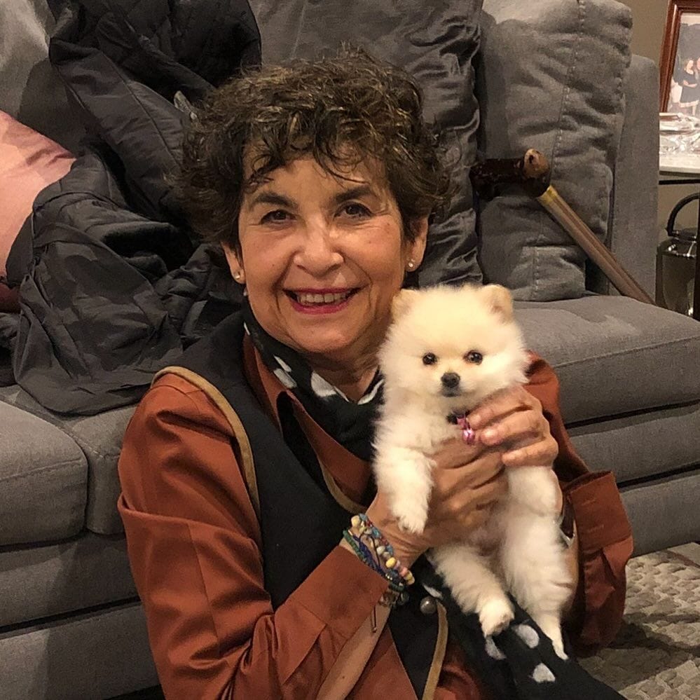 Con esta foto, Victoria Ruffo se despididó de su gran amiga y cómplice.