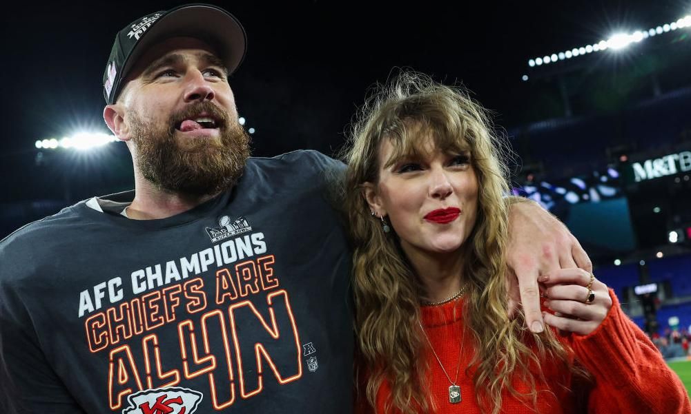 Travis Kelce and Taylor Switft