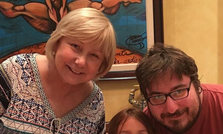 Cristina Saralegui y su hijo Jon Marco