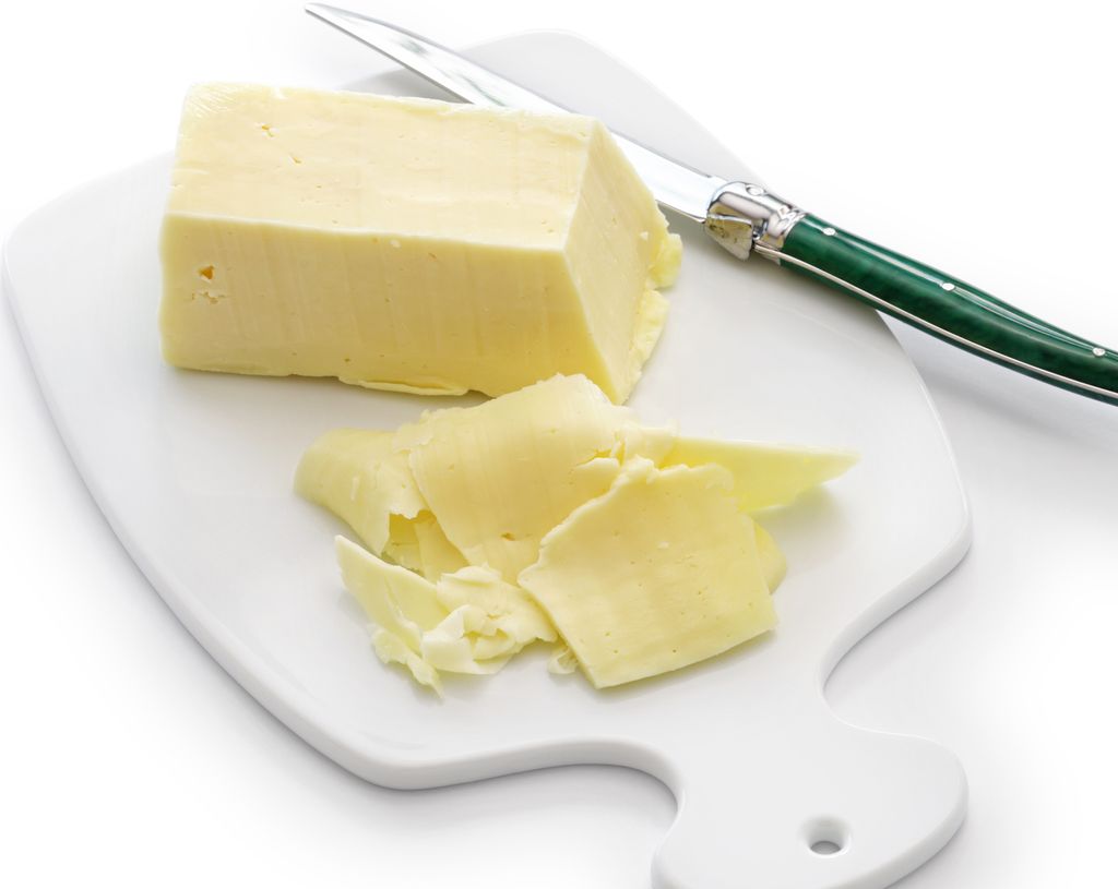 Queso tome fraîche, variedad utilizada para esta receta.