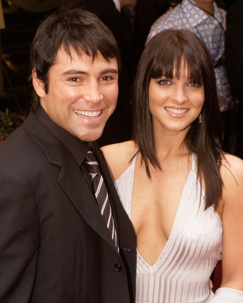 Oscar De La Hoya y Millie Corretjer se casaron en 2001