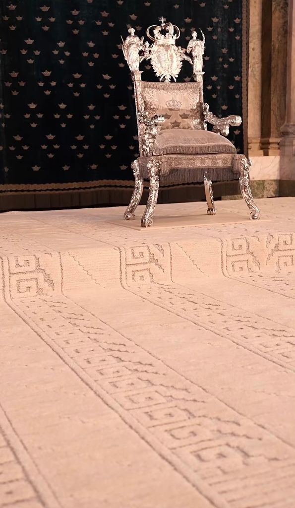 La alfombra regalada al Rey