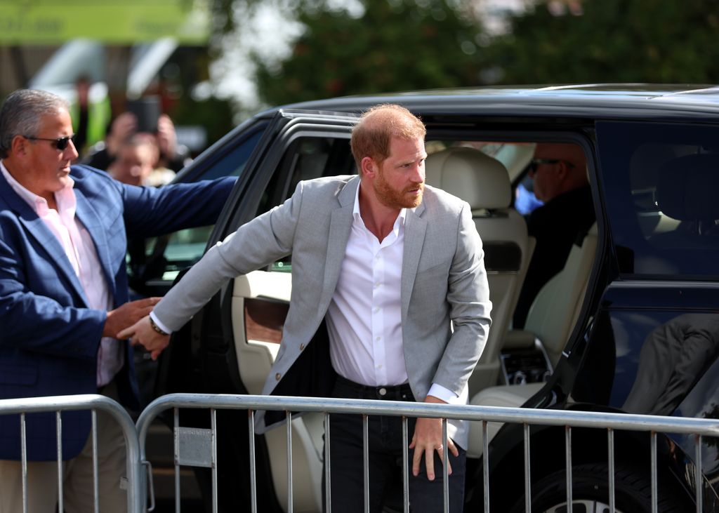 Harry el pasado septiembre en el Reino Unido, cuando se reunió con su padre, Carlos III, en Clarence House