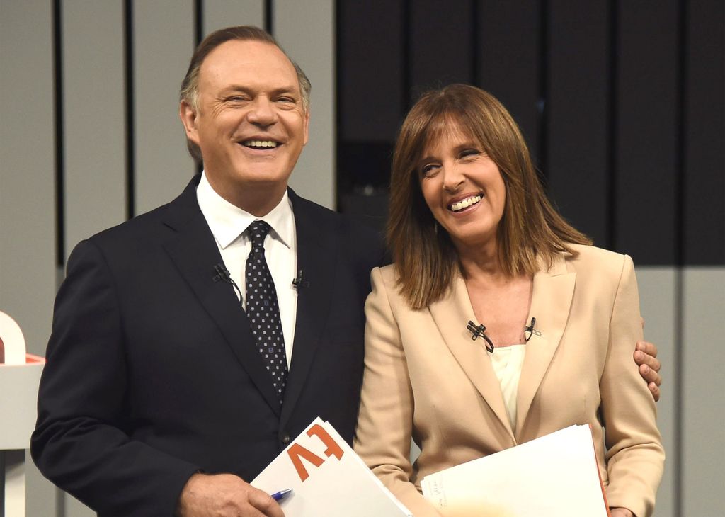 Pedro Piqueras y Ana Blanco