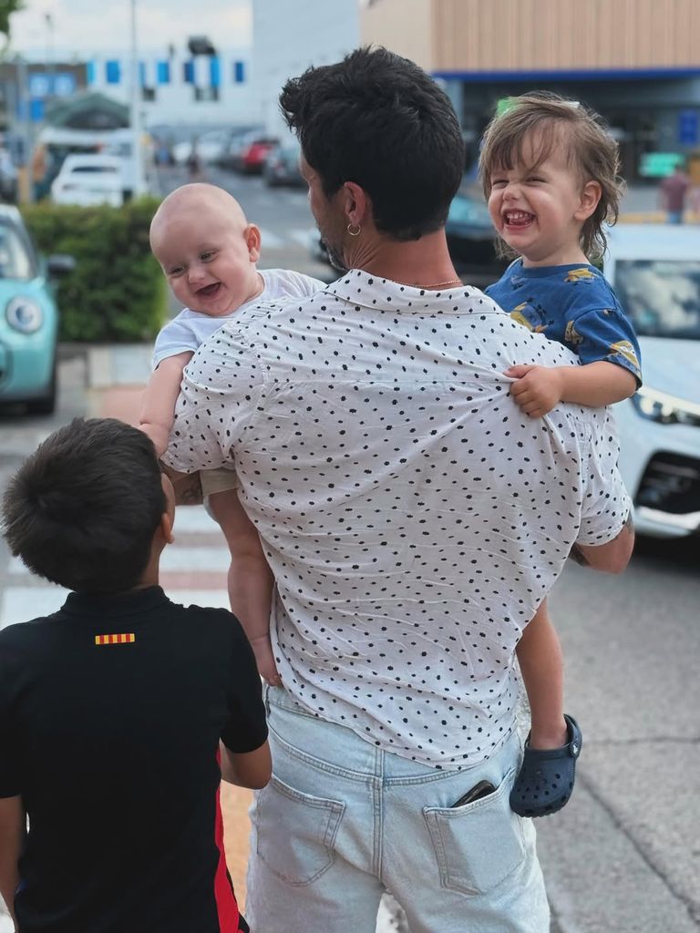 Matías Novoa se ha reencontrado con sus hijos Milo y Milán, ASÍ COMO Marcelo, primogénito de Michelle.