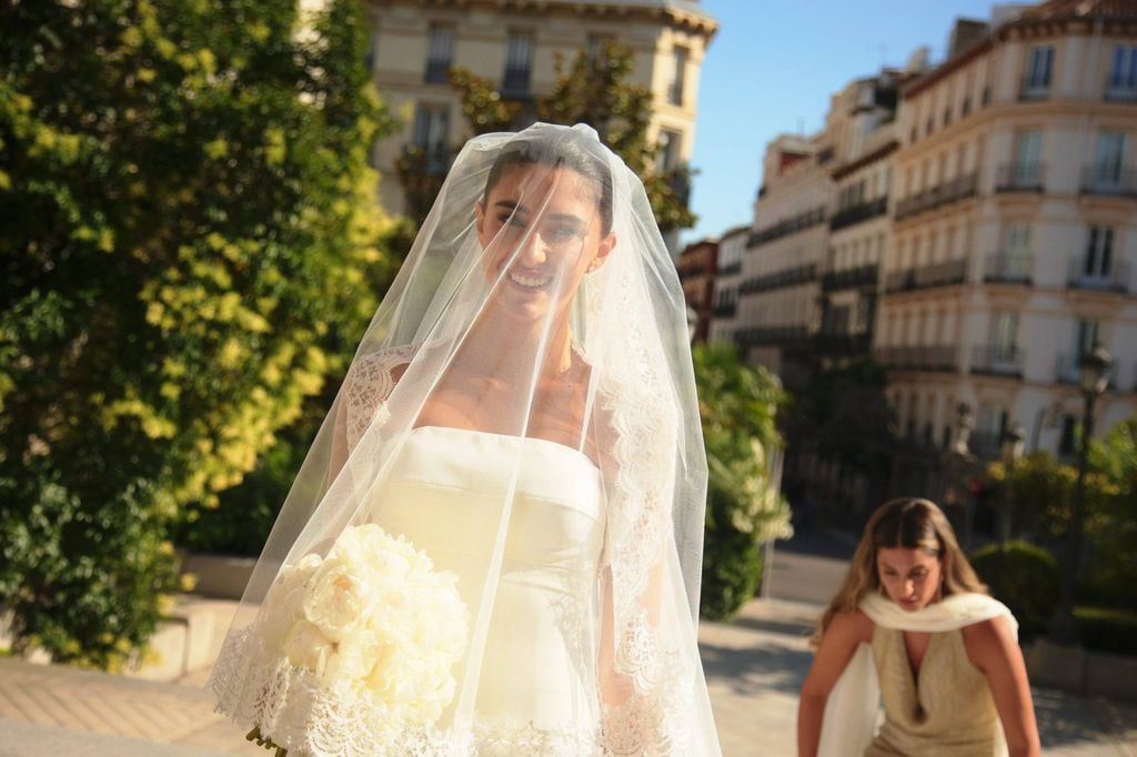 Carla Vico en su boda