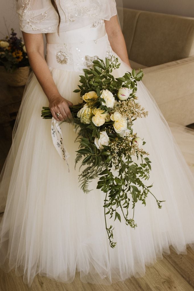 Ramo de novia de Paloma Reguillo
