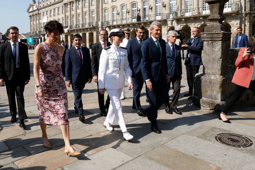 LA PRINCESA LEONOR RECIBE LA MEDALLA DE ORO DE GALICIA 2025
